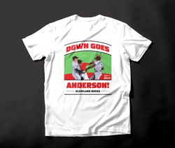 Jose Ramirez vs Tim Anderson  - Down Goes Anderson! - Cleveland Guardians Tee