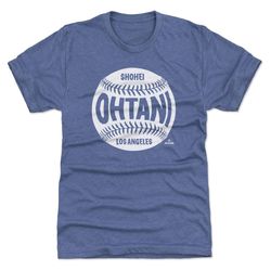 Shohei Ohtani Men's Premium T-Shirt - Los Angeles Baseball Shohei Ohtani Los Angeles D Baseball WHT