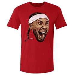 Jose Alvarado Men's Cotton T-Shirt - New Orleans Basketball Jose Alvarado New Orleans Scream WHT