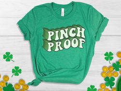 Pinch proof shirt,lucky vibes,lucky emoji shirt, Irish shirt,lucky shirt,St.patricks day,funny st.patricks shirt,lucky i