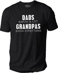 grandpa gift  grandpas know  funny shirt men - valentines dad gift - anniversary gift - awesome dad funny shirt - grandp