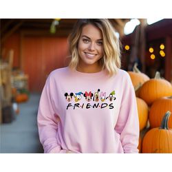 Mickey and Friends Sweatshirt, Disney Trip Sweatshirt, Mouse & Friends Sweatshirt, Disneyland Friends Sweatshirt, Disney