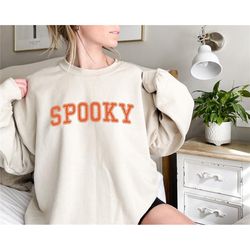 Spooky Season Sweatshirt, Stay Spooky Sweatshirt, Halloween Ghost Sweatshirt, Cute Fall Sweater, Christmas Sweathirt Gif