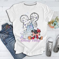 Vintage Retro Disney World Shirt, Custom Character Mickey Minnie Chip Dale Pooh Shirt, Mickey Vintage Retro Shirt Tank T