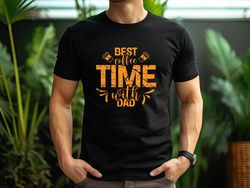best coffe time with dad Shirt, gift dad shirt, Funny Gifts For Dad, Best Dad TShirt, Custom Dad Shirt, christmas gift f