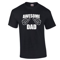 Awesome Dad T Shirt Father's Day Shirt Holiday Gift for Dad Father Gift