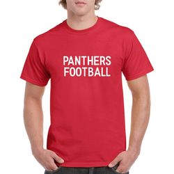 panthers football shirt- panthers football tshirt- high school football fan- football gift for him