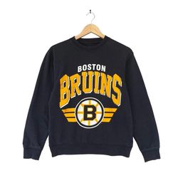 Vintage 90s Boston Bruins Crewneck Sweatshirt, Boston Bruins Vintage T-shirt, Boston Crecwneck,Boston Bruins Hoodie, Bos