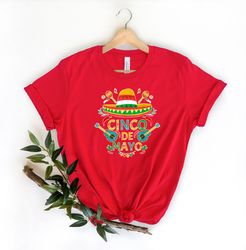 cinco de mayo shirt, let's fiesta shirt, mariachi shirt, sombrero hat shirt, fiesta party shirt, mexican party shirt, hi