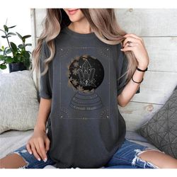 crystal ball shirt, witchy shirt, crystal witch
