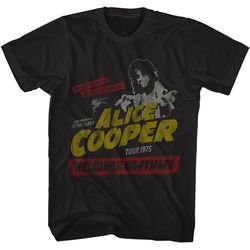 Alice Cooper Welcome To My Nightmare Rock Music Shirt