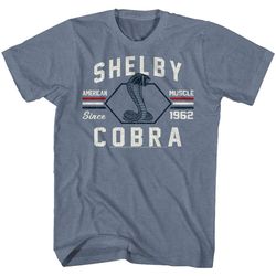 Shelby Cobra Racing American Muscle Car Logo Shirt