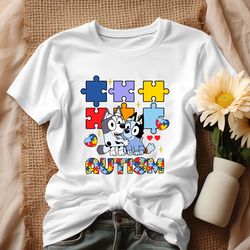 Bluey Muffin Autism Awareness Shirt