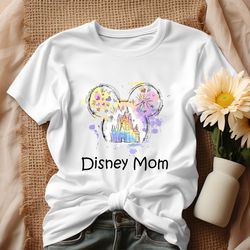 Retro Disney Mom Magical Castle Shirt