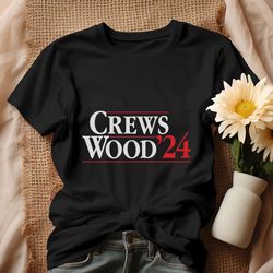 Retro Crews Wood 24 Washington Nationals Shirt