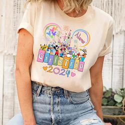 Personalized Disneyland Mickey and Friends Girl's trip 2024 shirt | Best friends Bestie matching shirts Girls trip party