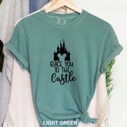 Disney Trip Shirt, Disney Race You To The Castle Shirt, Disney Magic Kingdom Shirt, Disney Shirts For Women, Disney Matc