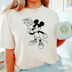 Mickey Mouse, Disney Mickey Shirt, Mickey Basketball, Disney Trip Shirt, Disney Vacation Shirt, Disney Family Shirt, 121