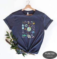 Earth Day Shirt, Save the Planet Shirt, Happy Earth Day T-Shirts, Support The Planet Tee, Environmental T-Shirts, Recycl