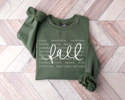 Fall Definition Sweatshirt, Fall - Cozy Sweaters, Fall Words Shirt, Fall Sweater, Fall Time Sweatshirt, Cute Thanksgivin