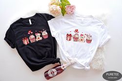 Valentines Day Cupcakes Sweatshirt, Valentines Day Gift, Happy Valentines Day, Cute Teddy Bear Valentines Day Shirt, Lov