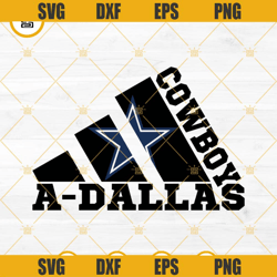A-Dallas Cowboys SVG, Adidas Dallas Cowboys SVG Cut Files