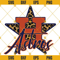 Houston Astros SVG PNG DXF EPS Cut Files For Cricut Silhouette, Houston Astros Vector Clipart Designs For Shirts