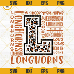 Longhorns SVG, Texas Longhorns SVG, Longhorns Football SVG PNG DXF EPS