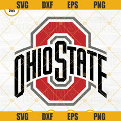 Ohio State SVG PNG DXF EPS Cut Files For Cricut Silhouette