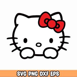Kawaii Kitty Svg, Kawaii Kitty Svg Bundle, Cute Cat Svg, Kawaii Kitty Svg, Png Cut File Cricut Silhouette 1