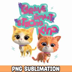 Superkitties Pounce PNG Bundle , Superkitties Png, Super Cat Designs, Bitsy Cat, Ginny Cat, Buddy Cat, Sparks 1