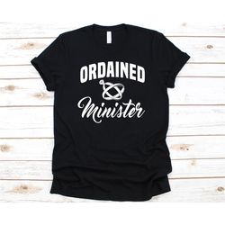 Ordained Minister Shirt, Wedding Officiant Gift, Marriage Officiant Graphic, Wedding Ceremony, Wedding Ring Design, Past