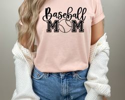 Baseball Shirt, Baseball T-Shirt, Baseball Shirt For Women, Sports Mom Shirt, Mothers Day Gift, Baseball Mom Shirt, Chee
