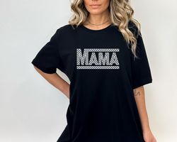 Checkered Mama Tee Shirt