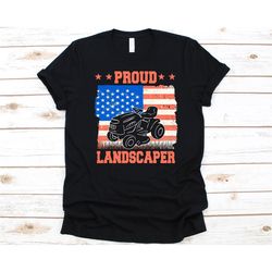 proud landscaper shirt, gift for landscapers, landscaping, landscaper, gardening, plant lovers, gardener, botanical gard