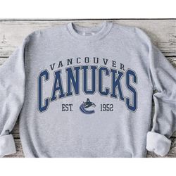 canucks sweatshirt, vancouver canucks tee, vintage sweatshirt, hockey fan shirt, hockey sweatshirt, vancouver hockey shi