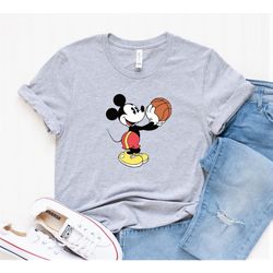Mickey Basketball Disney T-shirt.