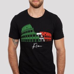 Rome Shirt, Rome Italy Tshirt, Colosseum Rome T Shirt, Rome City T-Shirt, Travel To Rome Tee, Europe Travel Shirt, Souve