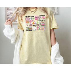 Comfort Colors SLP Tshirt, Speech Language Pathologist Gift, Speech Therapist Gift, Language Disorders Shirt, Speech and