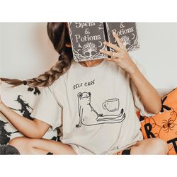 Self Care Sweatshirt , Funny Frog Self Care Yoga Sweatshirt, Self Care Frog Trending Shirt, Selfcare Tee Shirt, Selfcare