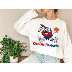 Vintage Denver Basketball Unisex T-Shirt Crewneck Hoodies, Denver Basketball shirt, Vintage Basketball Fan Shirt, Denver