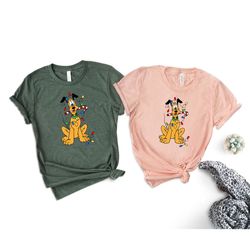 Pluto Dog Shirt, Christmas Pluto ,Merry Christmas Shirt, Mickey Friends Pluto, Merry Christmas Tee ,Xmas Shirt, Cute Dis