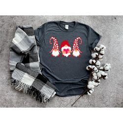 Gnomes Shirt, Valentines Day Shirt, Valentines Gift, Cute Love Gnomes T-shirt, Valentine Outfit, Women Gift, Gift for He