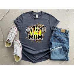 softball mom shirt, softball mom personalized shirt, softball mom t-shirt, softball game day shirt