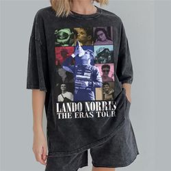 Lando Norris The Eras Tour Shirt, Driver Racing Shirt, Norris Lando Gift For Women And Man Shirt
