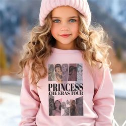 2side Princess Era Tour Youth Sweatshirt, Princess Tour Youth Tee, Princess Characters Kid Shirt, Girl Trip Shirt-tn