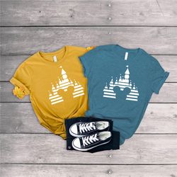 Disney T-shirt, Disney Castle Shirt, Disney Trip Shirts,Disney Family Vacation Shirts, Disney Mickey Minnie Shirt, Disne