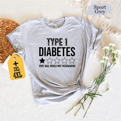 Type 1 Diabetes Shirt, Diabetes Support Shirt, Funny Diabetes Shirt, Diabetes Warrior Shirt, Diabetes Awareness Shirt,Ty