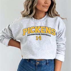 George Pickens Pittsburgh Football Sweatshirt, George Pickens Shirt, Pittsburgh Crewneck, Pittsburgh Sweatshirt, Pittsbu