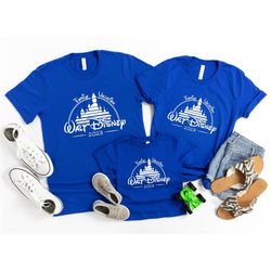 Disney Family Vacation Shirt, Walt Disney 2023 T-Shirts, Disneyland 2023 Trip Tee, 2023 Disney Matching Group Shirts, Co